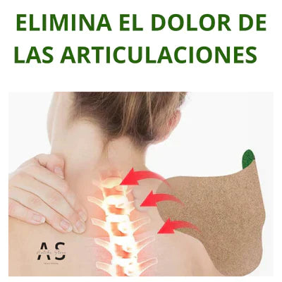 Parche para aliviar el dolor de cuello y espalda x10 o x 12