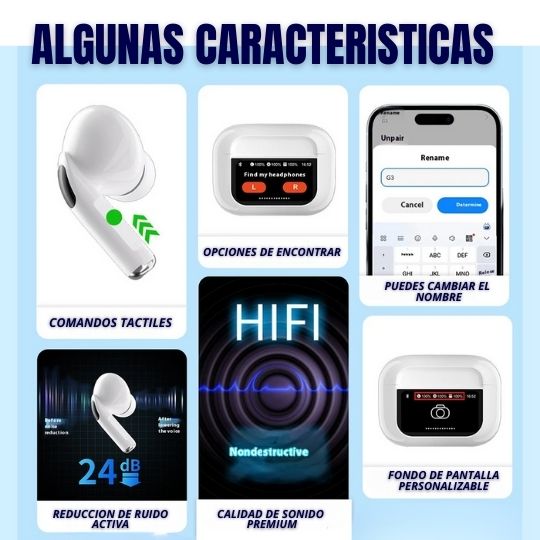 AirPods Pro Pantalla LCD Ultra